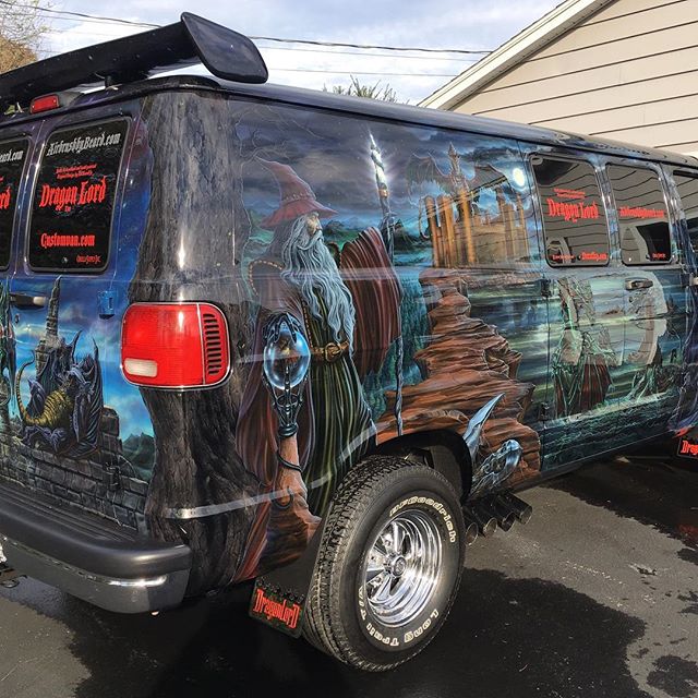 2000 Dodge Ram Van B1500 "The Dragon Lord", body photo, 05.