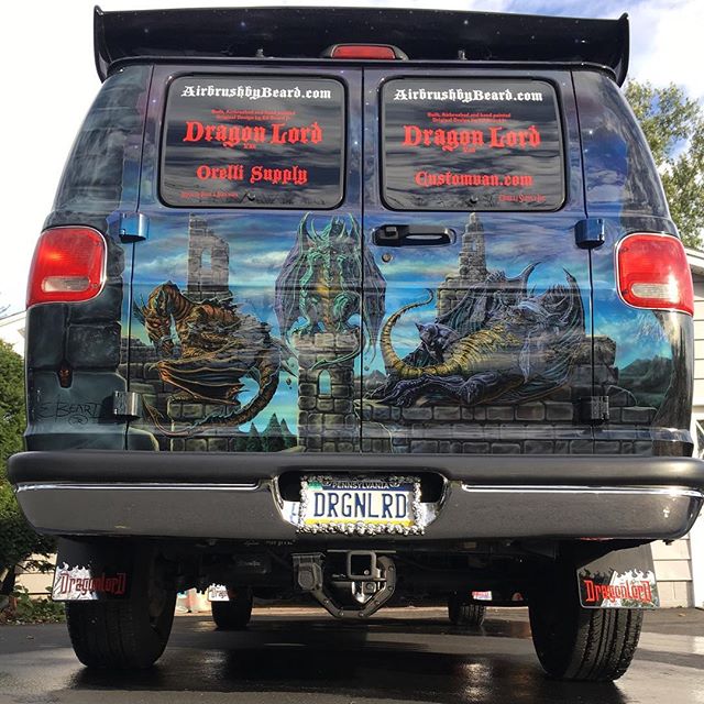 2000 Dodge Ram Van B1500 "The Dragon Lord", body photo, 06.