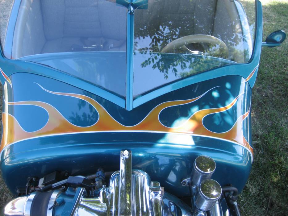 A Ford hot rod with a V6 engine from Alfa Romeo, photo 2.
