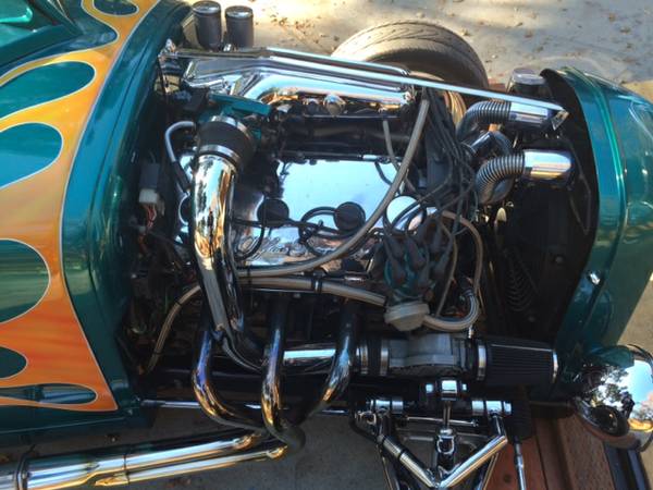 A Ford hot rod with a V6 engine from Alfa Romeo, photo 10.
