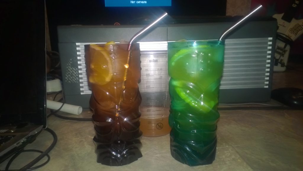 Indian Summer cocktail, ready to drink.
