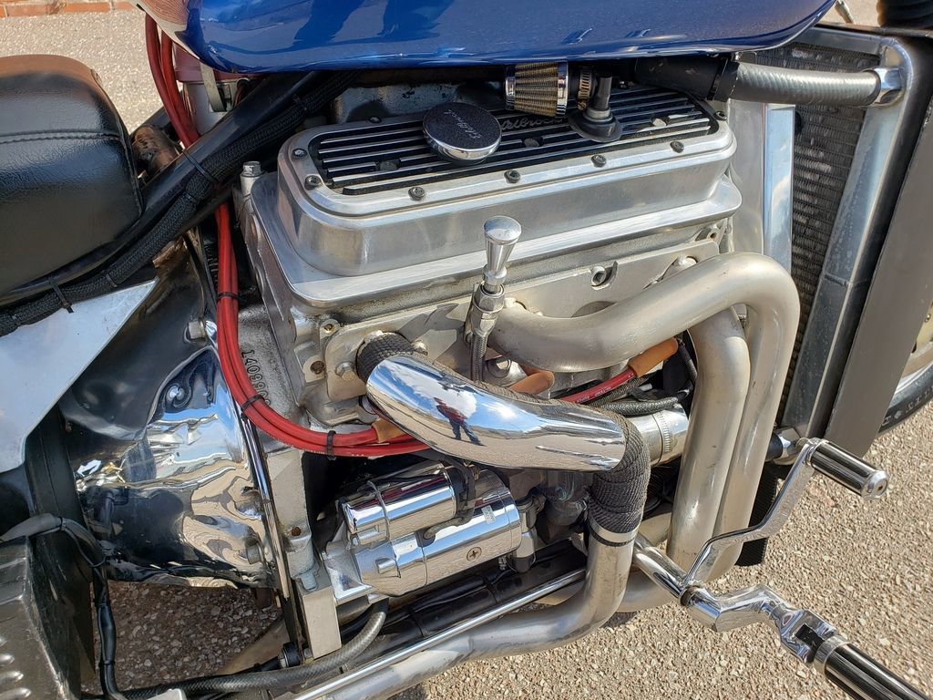 Kannon motorcycle with V6 engine, photo 9.
