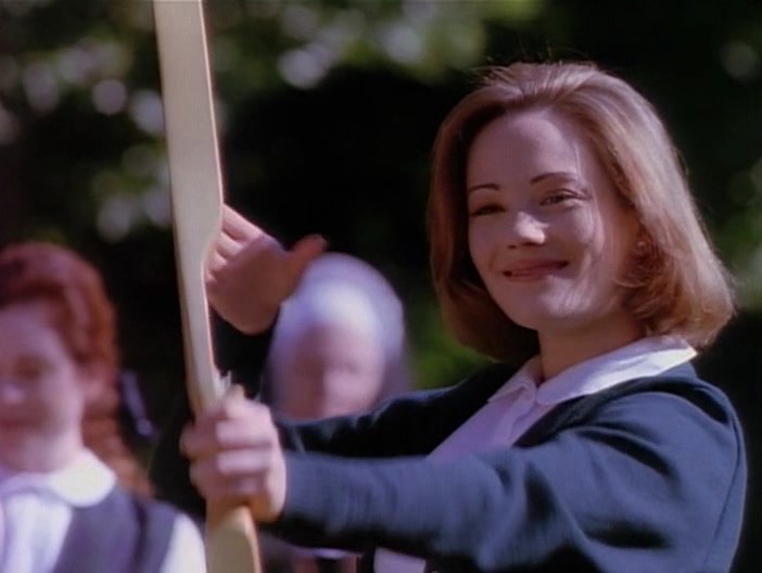 Natasha Gregson Wagner as Laura, The Dragstrip Girl, 1994