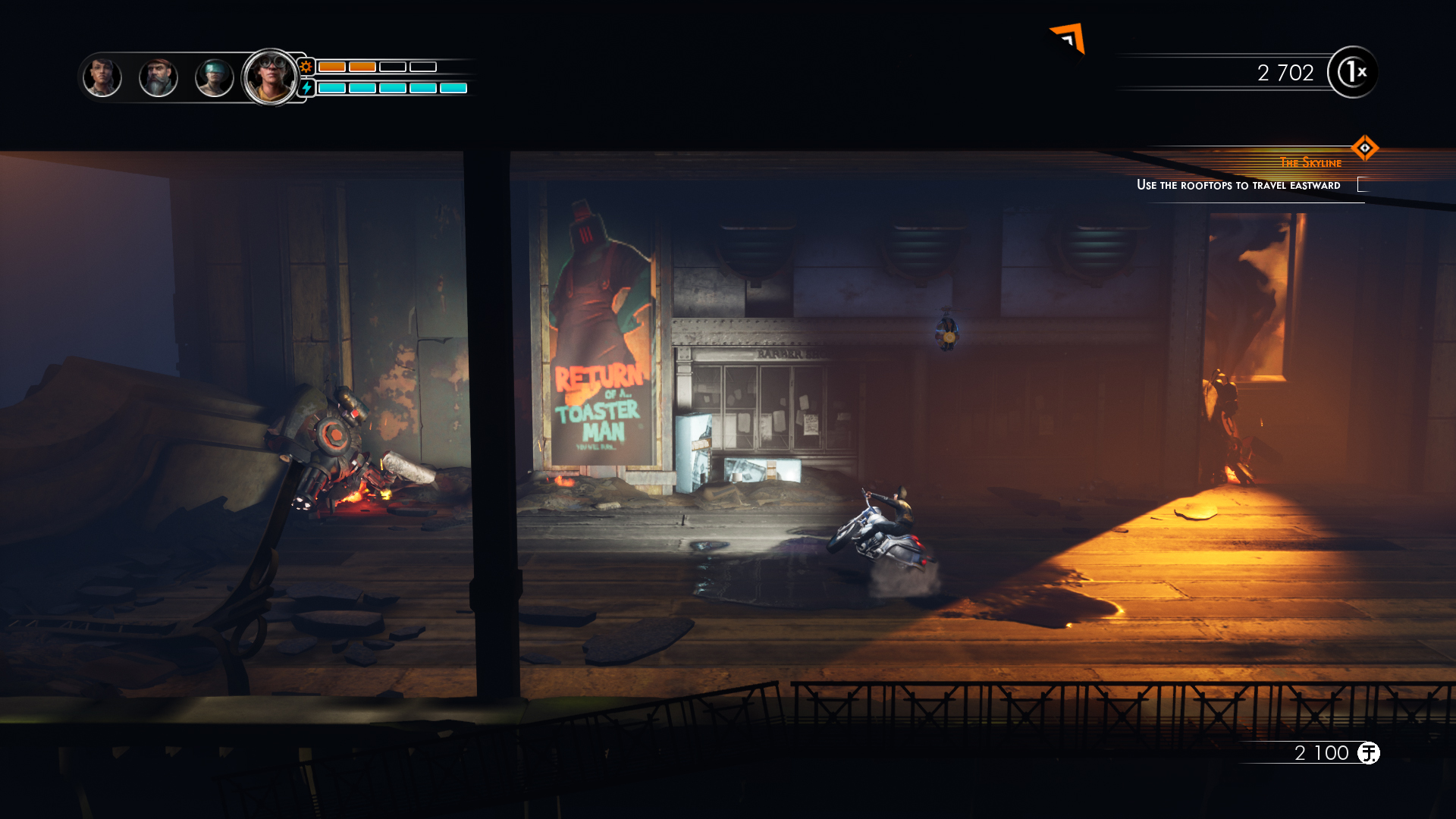 Steel Rats screenshot 1.