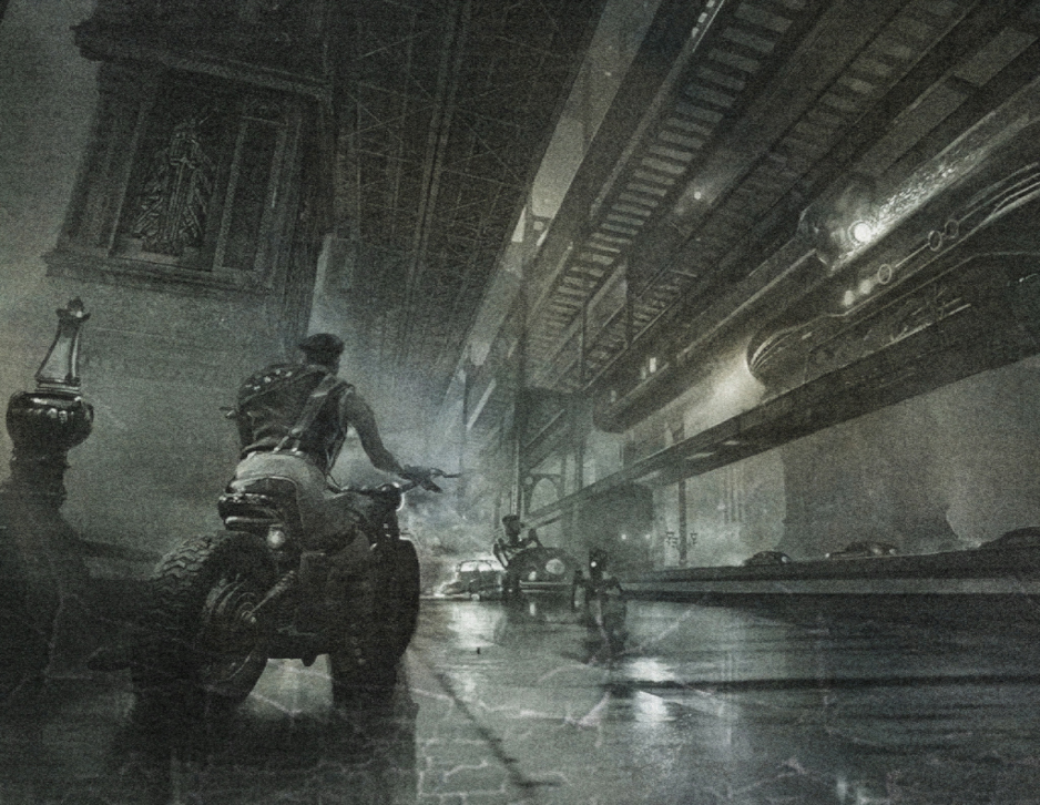 Edited screenshot from the game Steel Rats (1).