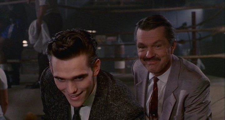 Phil Carpenter, Tom Skerritt, the movie The Big Town, 1987