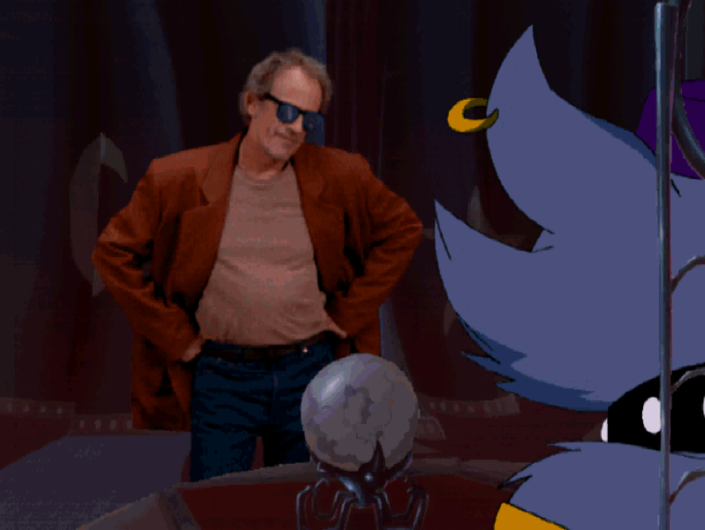 Toonstruck, Christopher Lloyd, screenshot of the game