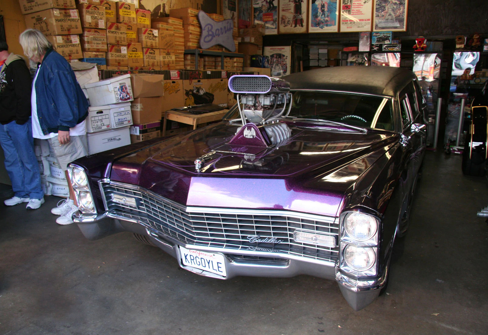 Barris' Kargoyle hearse, complete, photo 06.
