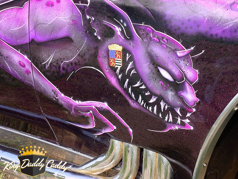 Barris' Kargoyle hearse, early (without pinstripe on the trunk) photo 04.