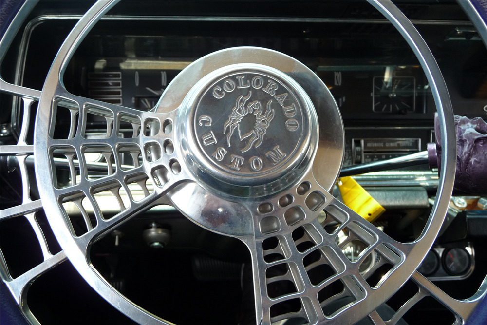 Barris' Kargoyle hearse interior and details photo 04.
