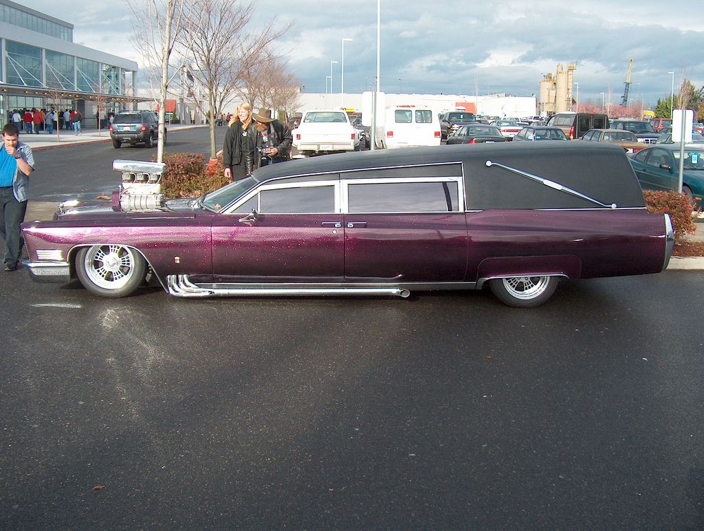Barris' Kargoyle hearse without airbrush, photo 1.