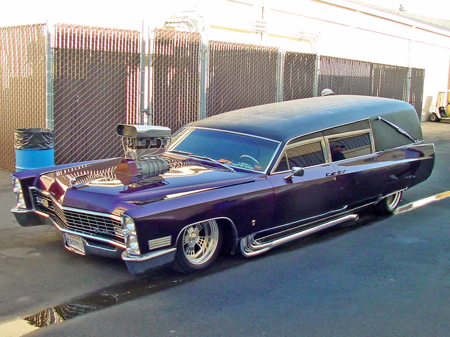 Barris' Kargoyle hearse without airbrush, photo 2.