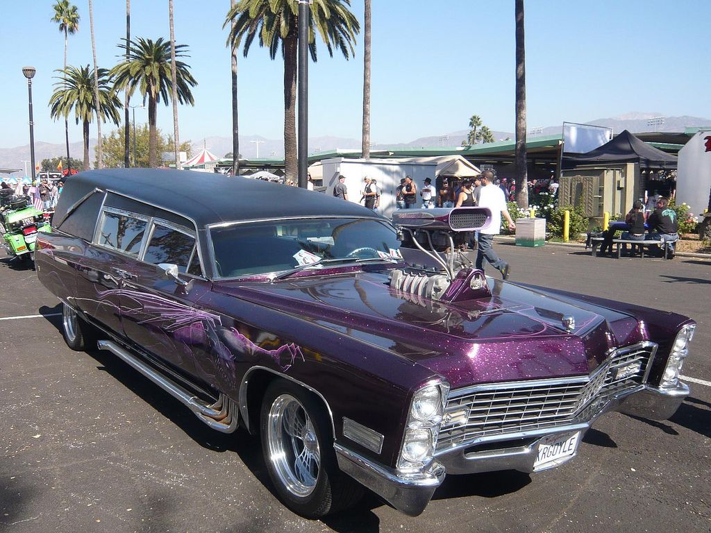 Barris' Kargoyle hearse, complete, photo 01.