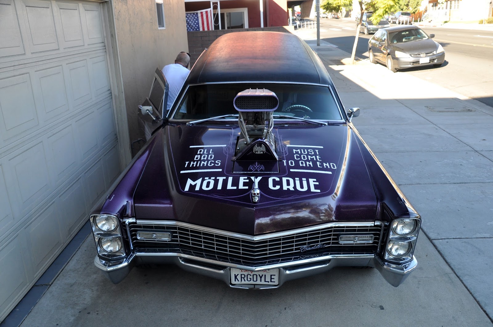 Barris' Kargoyle with Mötley Crüe stickers, photo 13.