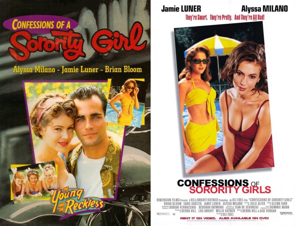 Confessions of a Sorority Girls, 1994, movie posters