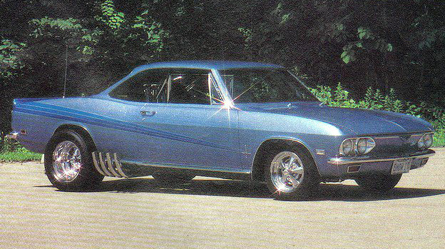 Mildly custom Corvair from the 70's.
