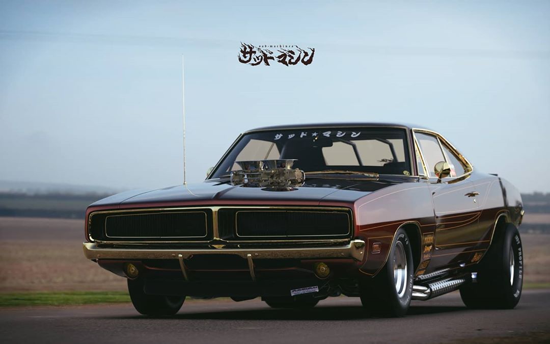 Street freak Dodge Charger from Japan, photo 01.
