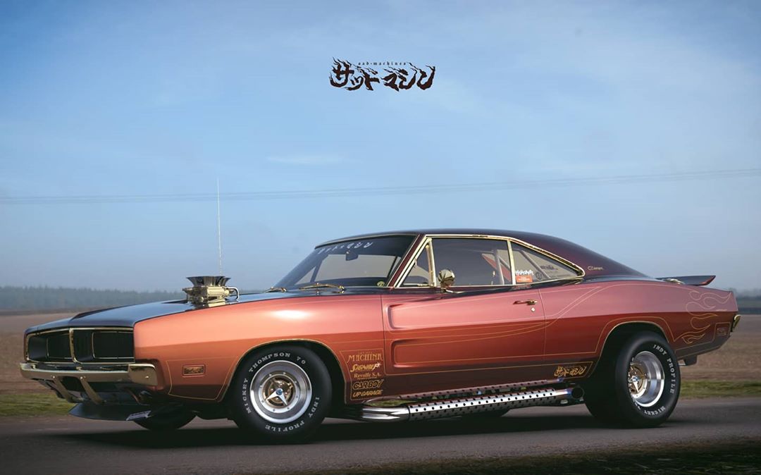 Street freak Dodge Charger from Japan, photo 02.