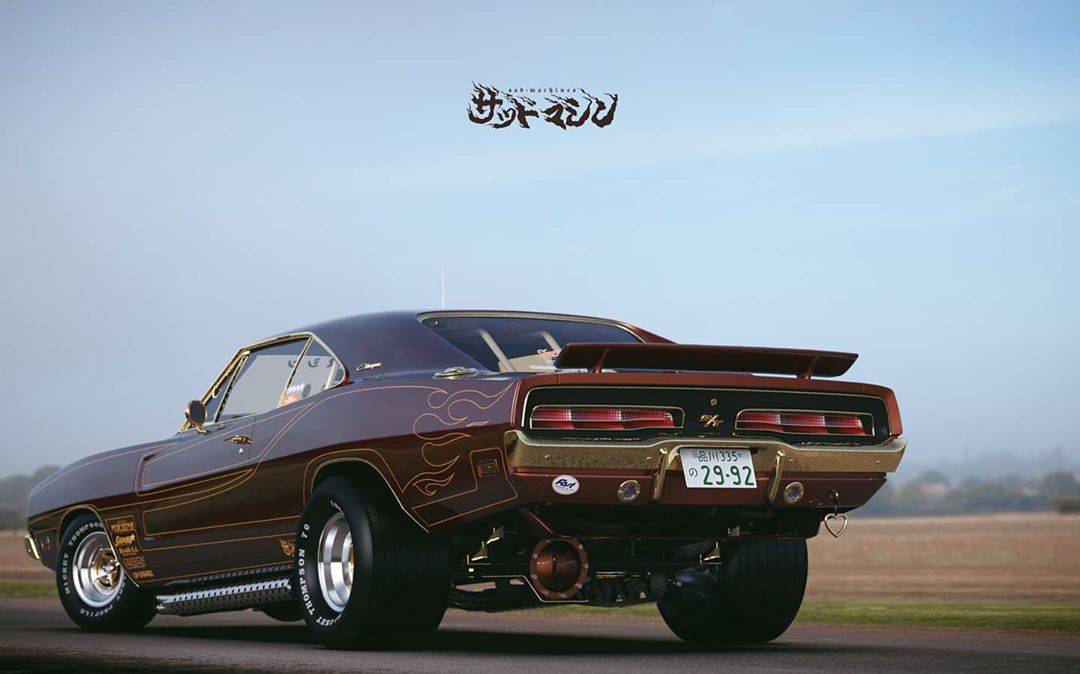 Street freak Dodge Charger from Japan, photo 06.