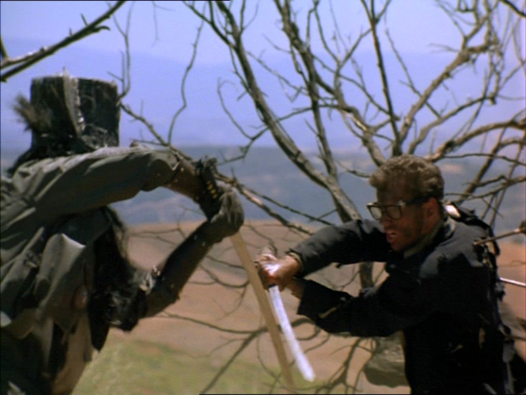 Katana Fight, Six-string Samurai, Jeffrey Falcon