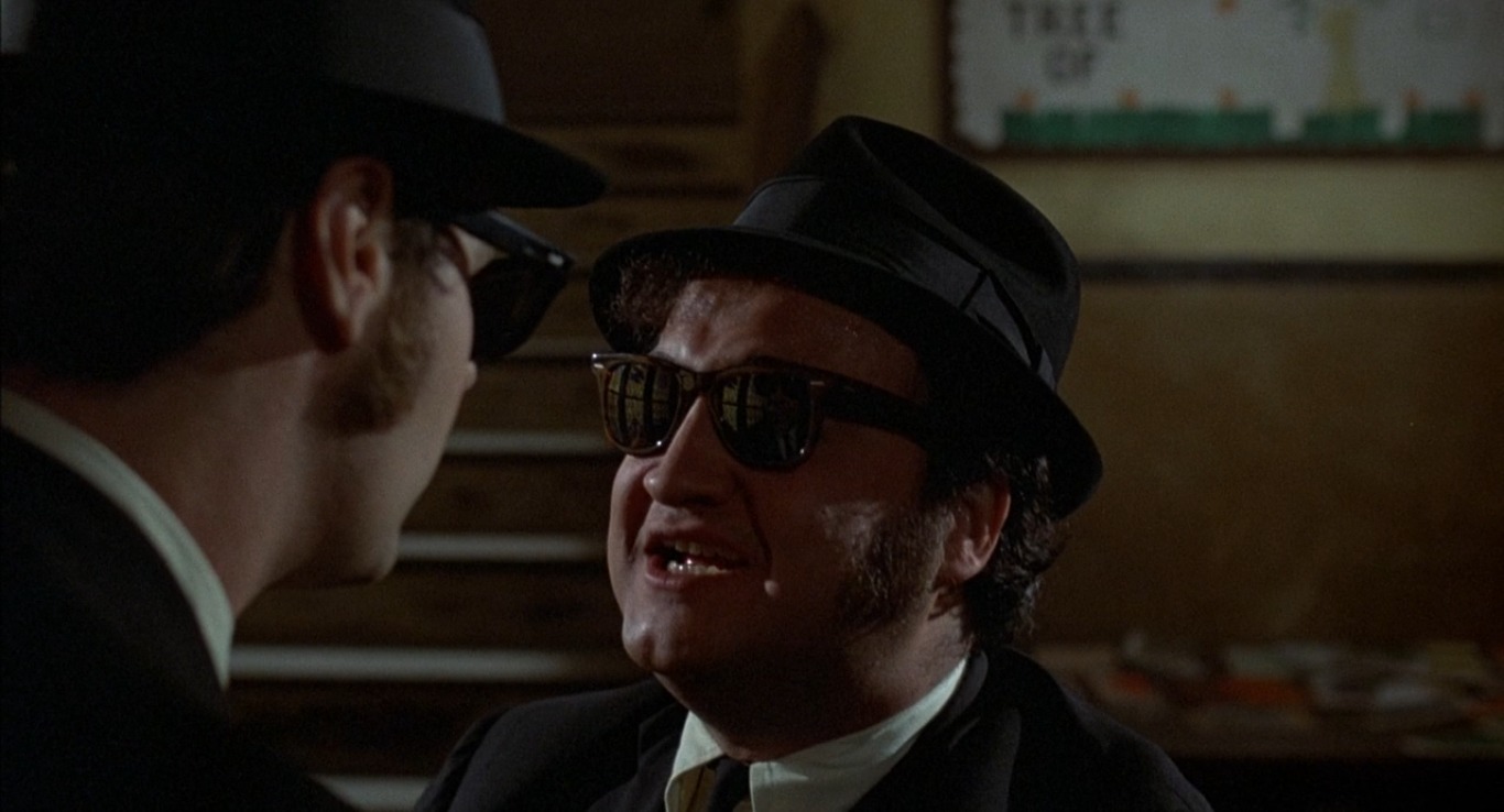 John Belushi, the movie The Blues Brothers, 1980
