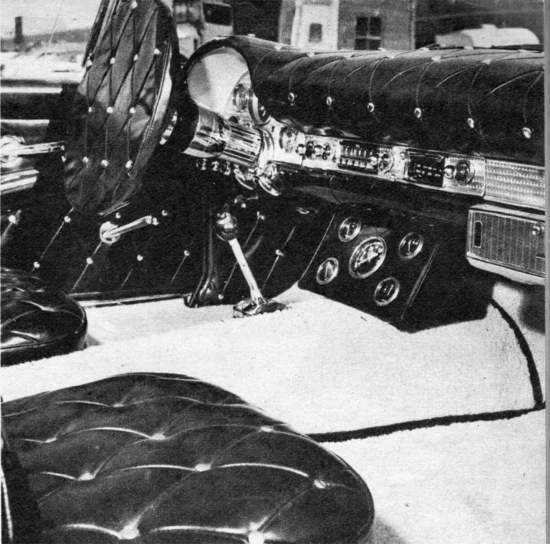 Darryl Starbird's custom Ford Thunderbird, Le Perle, some magazine scan 1.