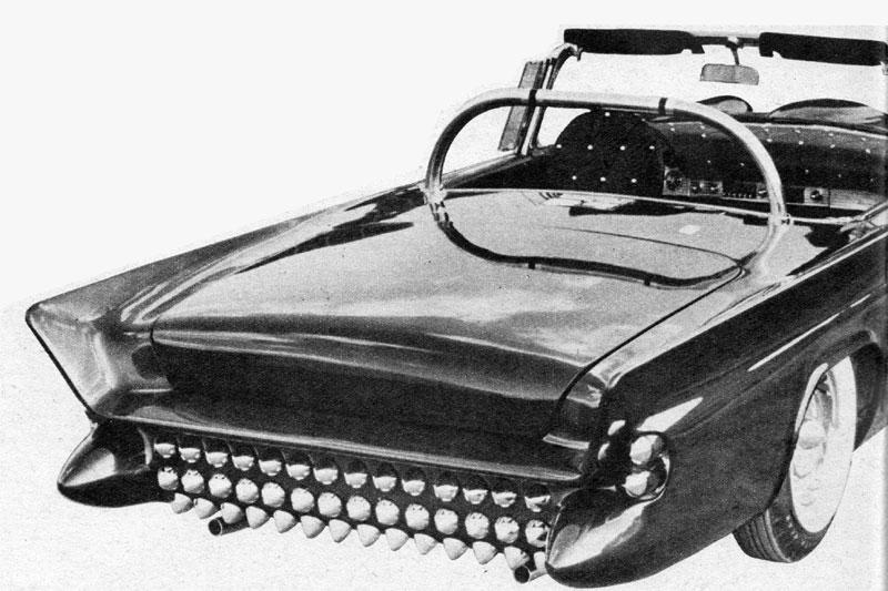 Darryl Starbird's custom Ford Thunderbird, Le Perle, some magazine scan 3.
