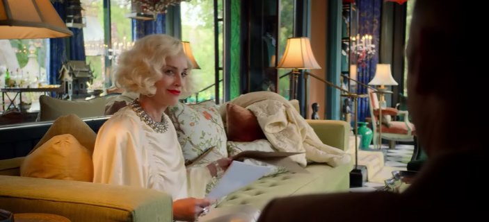 Lynor Osgood, Sharon Stone, a shot from the TV series Ratched, 2020