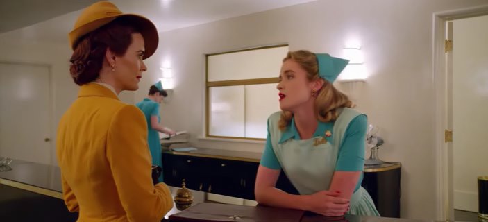 Sarah Paulson, Ratched's Sister, a shot from the series
