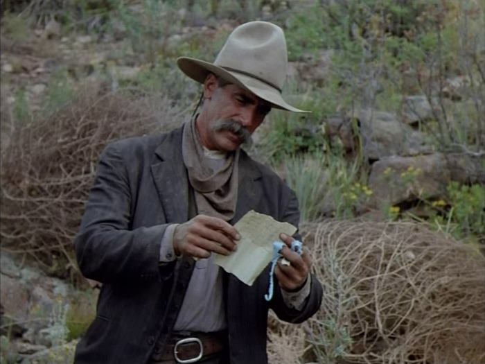 Conagher Reads Prairie Letters by Sam Elliott