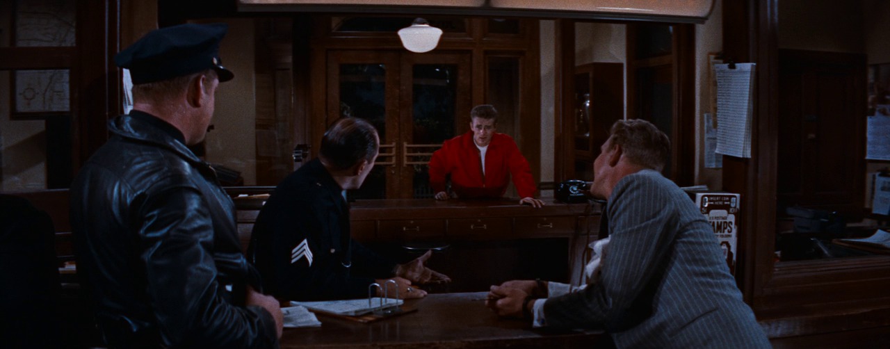 James Dean, Rebel Without a Cause, still from the movie