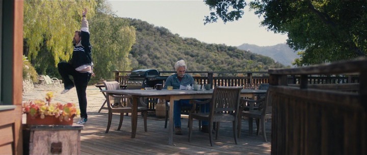 Nick Offerman, Sam Elliott, a shot from The Hero 2017 movie