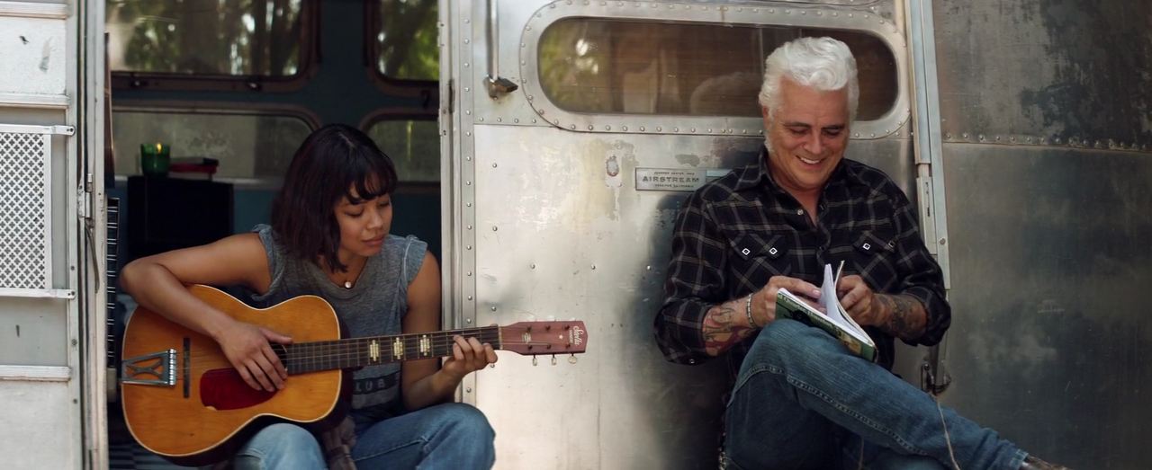 Yellow Rose, 2020, still from the movie, Eva Noblesada and Dale Watson