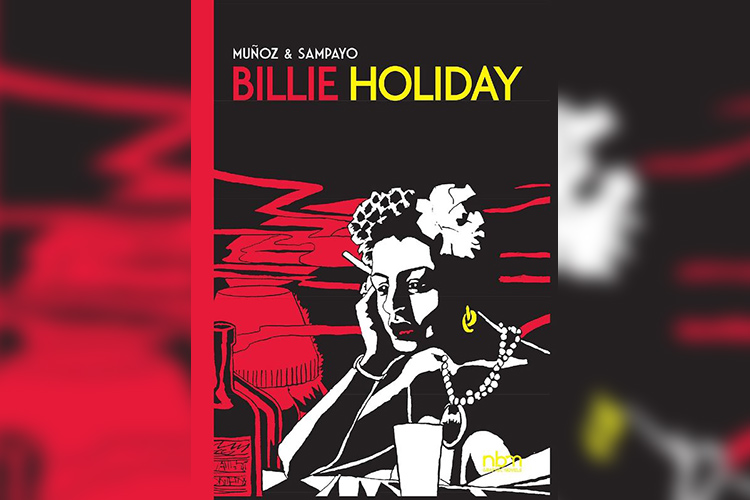 Billie Holiday comic book cover