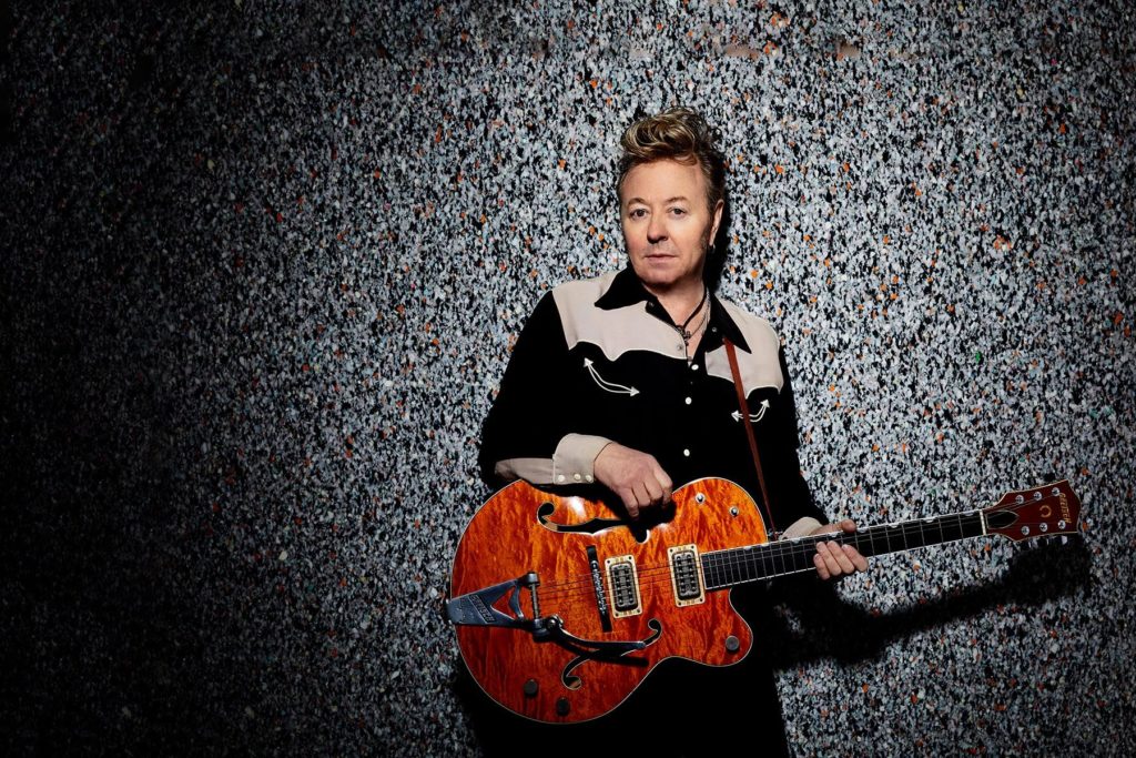 brian setzer 2021, Brian Setzer with Gretsch guitar, 2021
