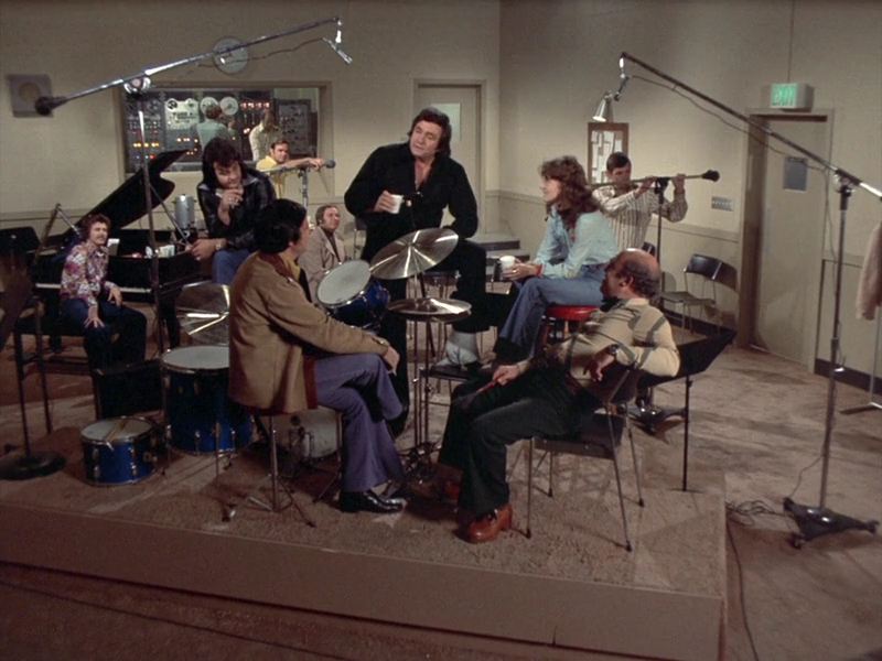 Tommy Brown in the recording studio