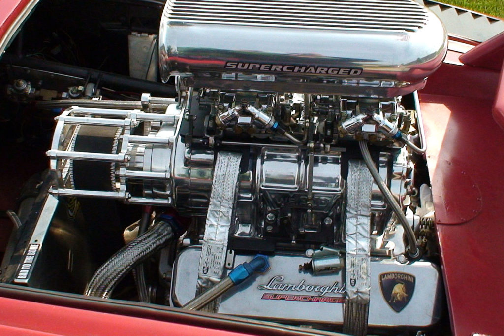Lamborghini Countach with V8 and supercharging, photo 3.