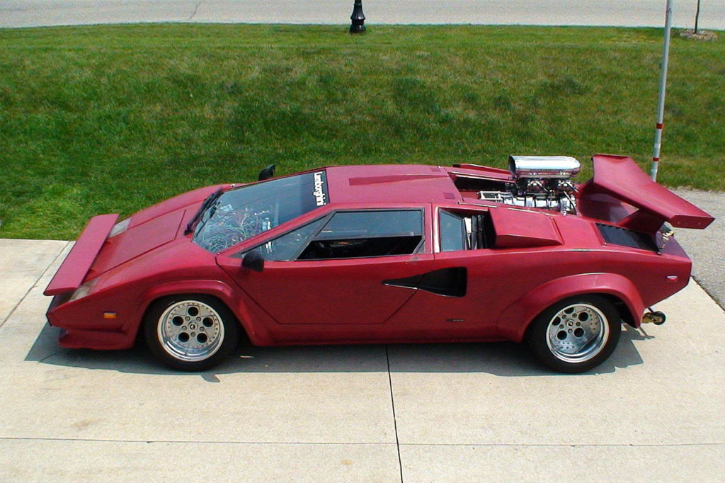 Lamborghini Countach with V8 and supercharging, photo 4.