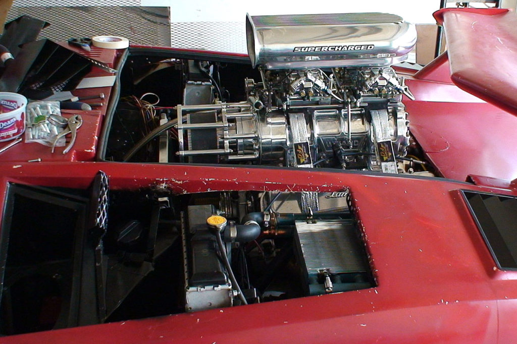 Lamborghini Countach with V8 and supercharging, photo 5.