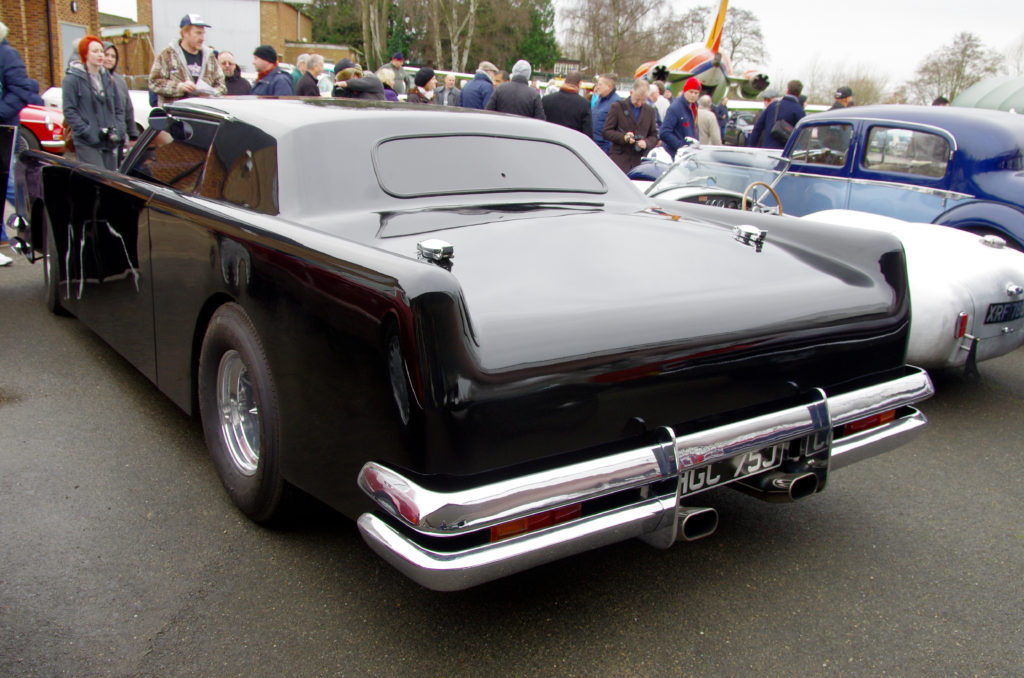 1971 Lincoln Continental Mark III - The Car - a fan replica from the Brooklands Museum, rear view