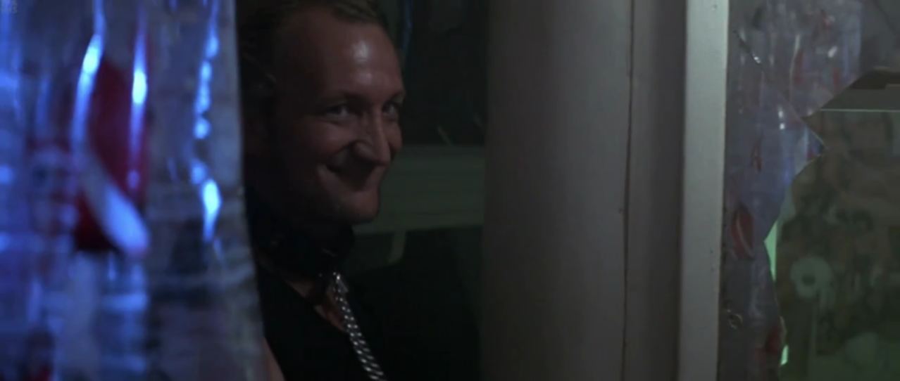 Robert Englund, a frame from the movie The Adventures of Ford Fairlane