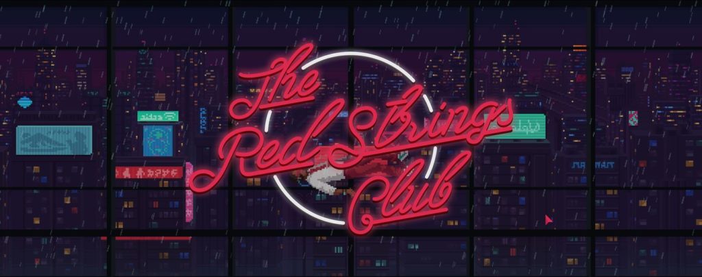 Red Strings Club game screensaver, video game review