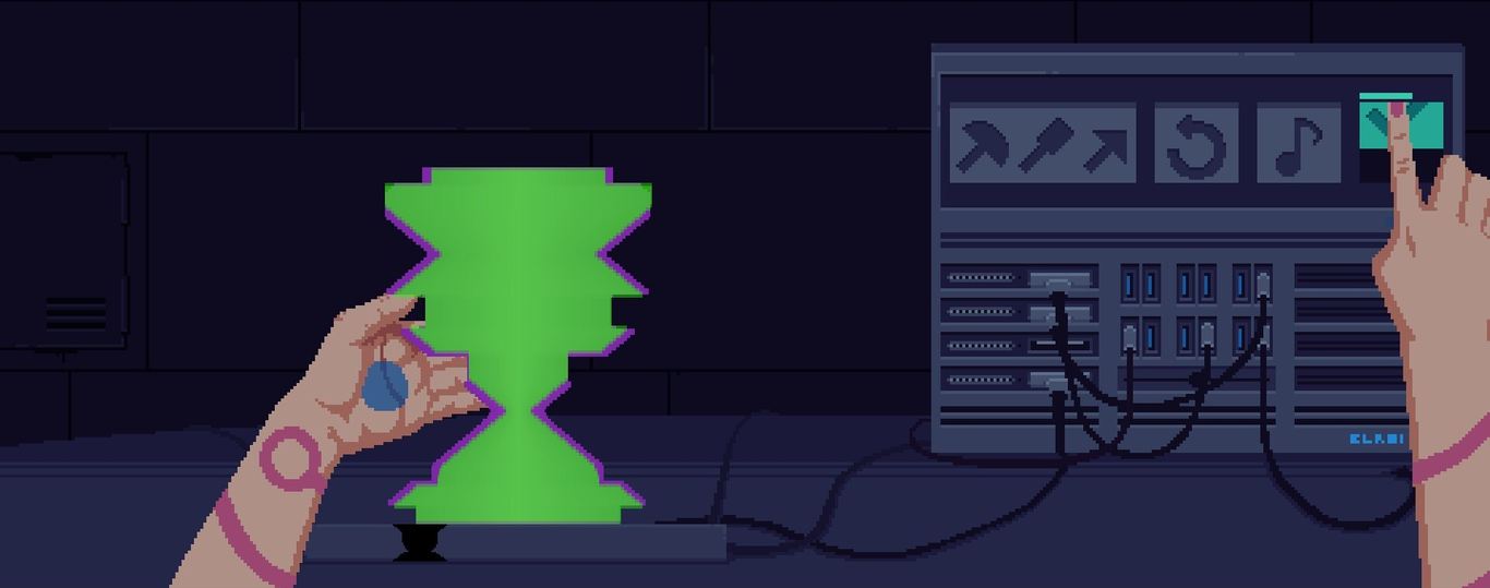 Pottery, screenshot of the Red Strings Club game