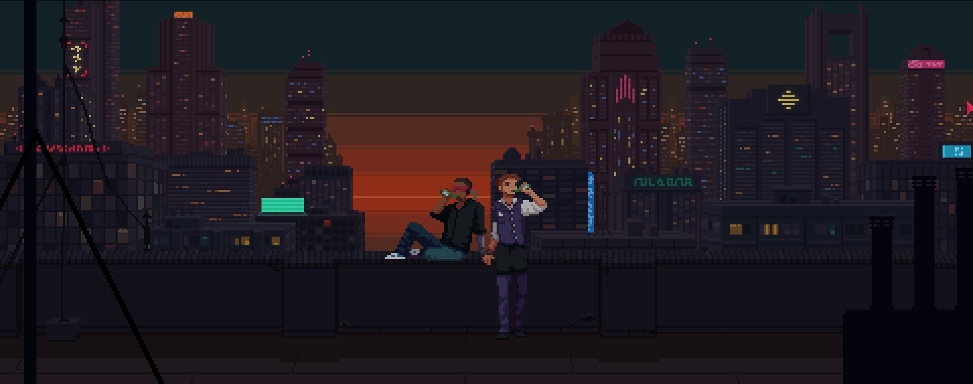 Red Strings Club, screenshot of the game