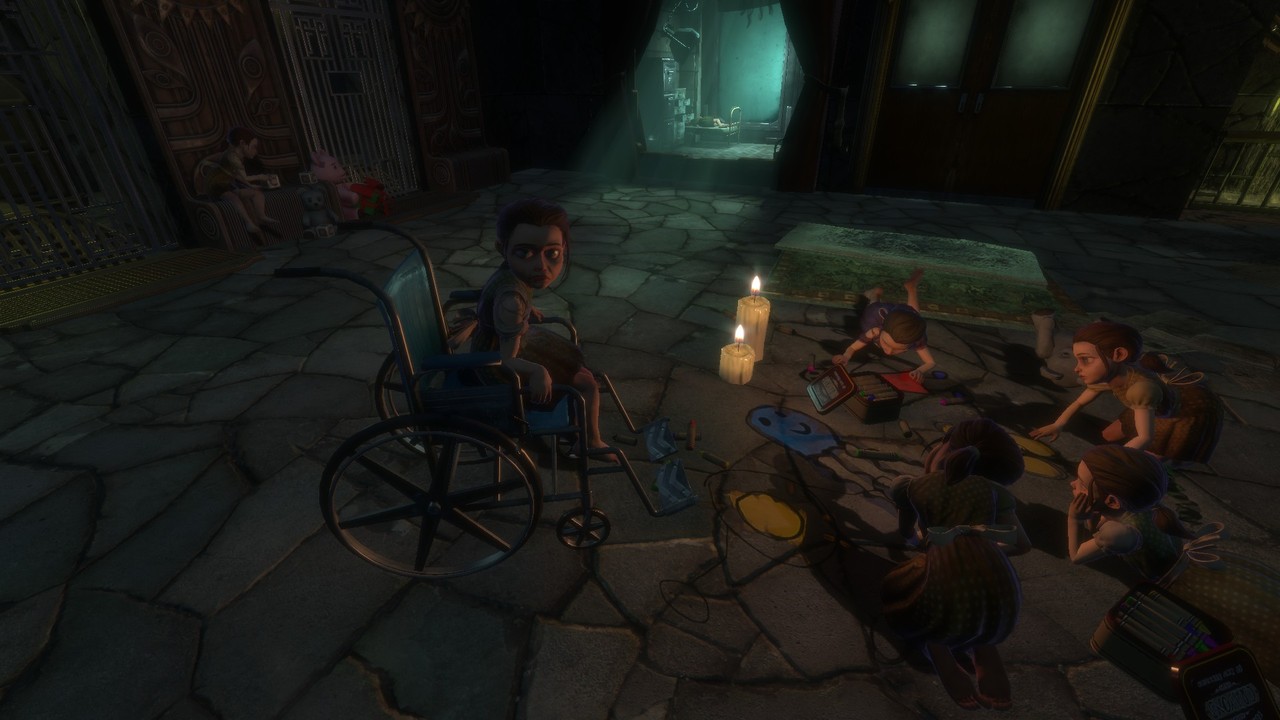 Disney character design of the Bioshock game