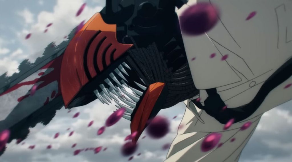 Chainsaw Man, a still from the anime 2022
