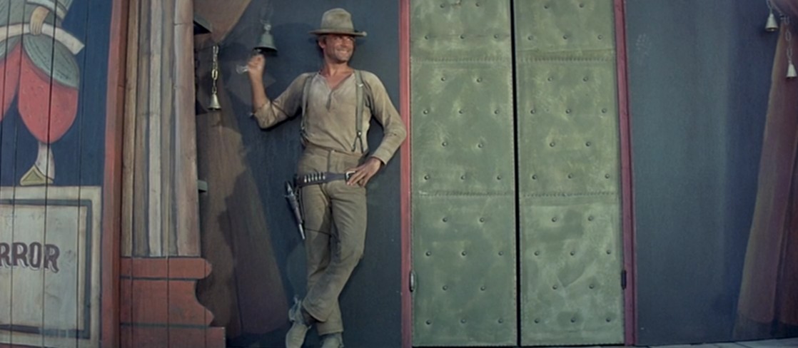 Terence Hill (Nobody), a still from the movie Il mio nome e Nessuno