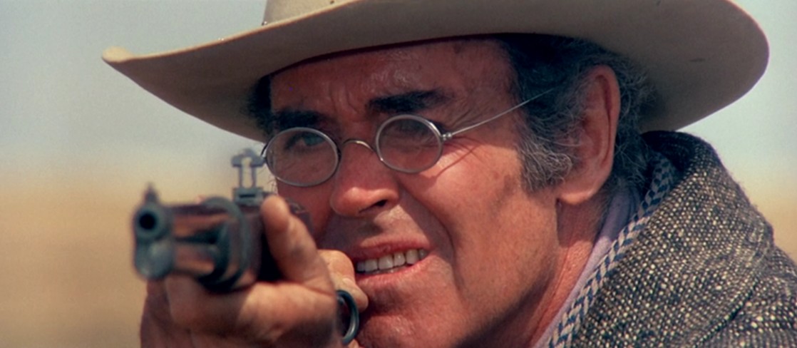 Henry Fonda in the film My Name Is Nobody, 1973
