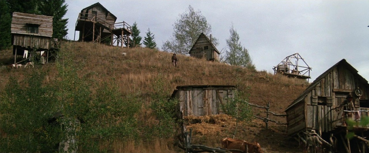 Prospectors' houses in coal Canyon