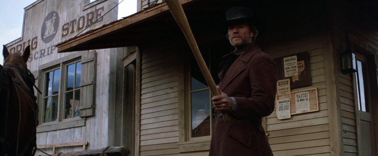 Clint Eastwood in the movie His Name Is Death 1985, Pale Rider